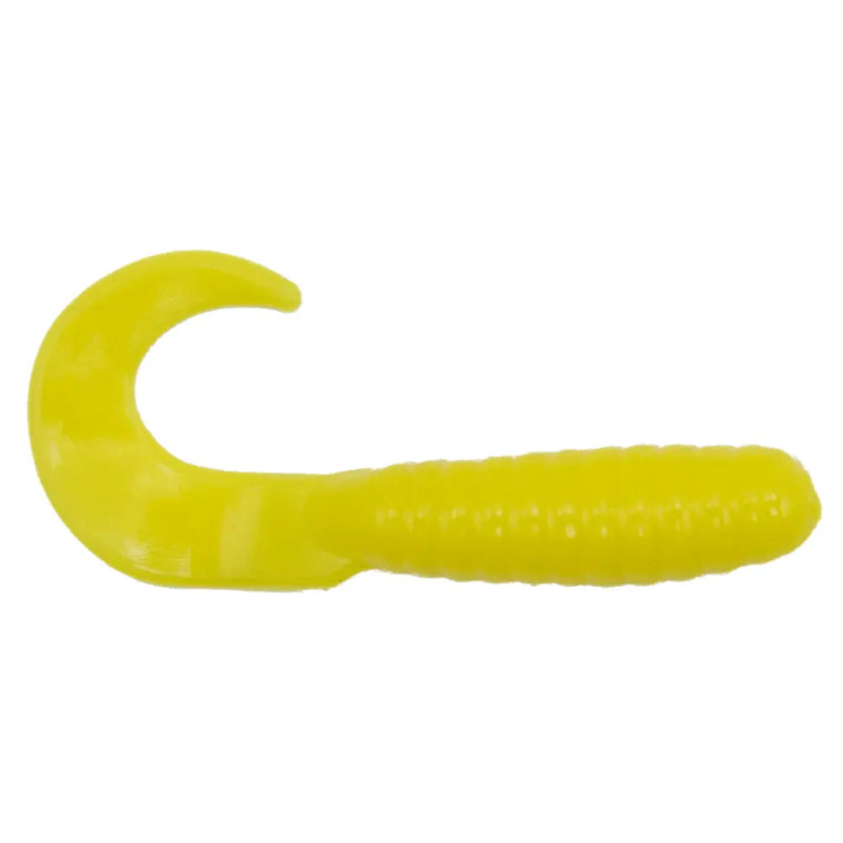 Head Hunter - 3" Grub 100 Count - 04-Yellow