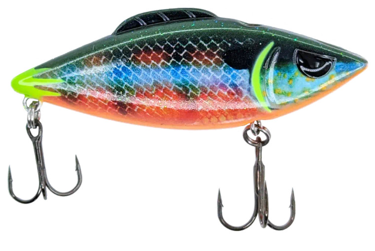 Head Hunter Firetail Rattler 3/8 oz Pumpkin Seed