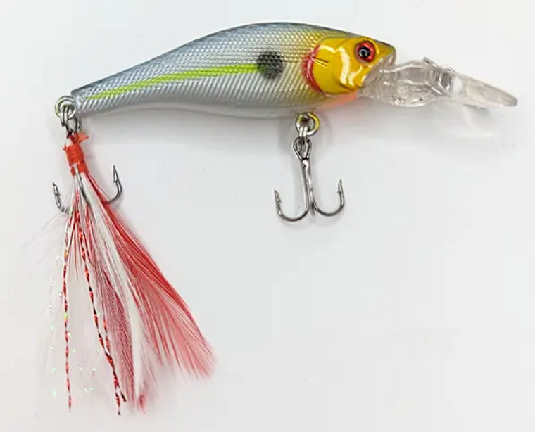 Head Hunter 1.75" Crappie Diver Suspending Minnow - Sexy Shadling