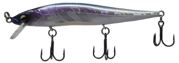 Head Hunter Suspending Minnow Jerkbait MD - Blue Raspberry