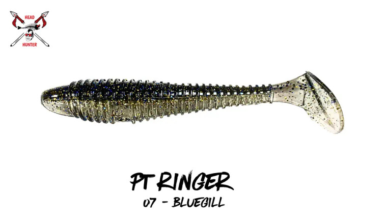 Head Hunter - 2.8" PT Ringer 8pc - Bluegill