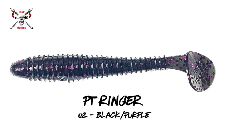 Head Hunter - 3.3" PT Ringer 7pc - Black Purple