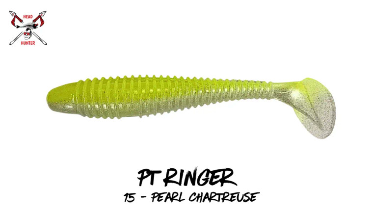 Head Hunter - 3.3" PT Ringer 7pc - Chartreuse Pearl