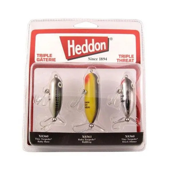 Heddon 3 Pack