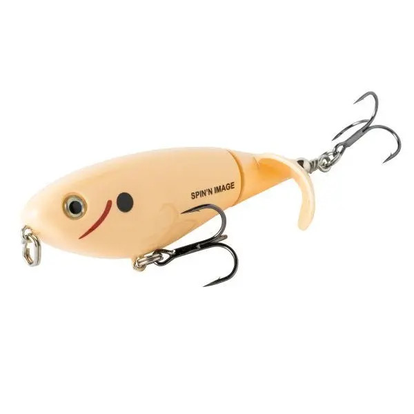 Heddon 3-1/2" Spin'n Image - Bone