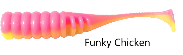 Jenko 2" Big T Tickle Fry 12pk - Funky Chicken