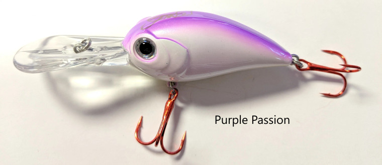 Jenko Crappie Crank - Purple Rain