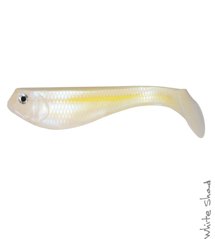 Jenko Booty Shaker 3.25" Swimbait - White Shad