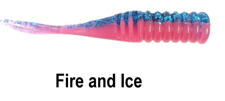 Jenko 2.5" Mermaid Jig 15pk - Fire and Ice