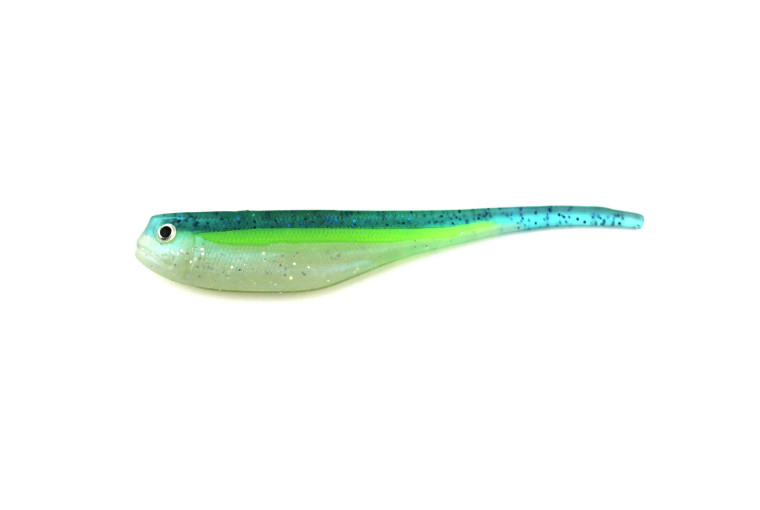 Jenko 3.5" Tremor Shad 5pk - Threadfin Shad