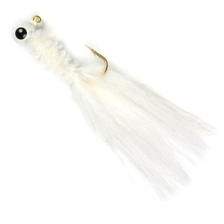 Johnson Crappie Jigs 8/pkg - 1/8oz - White