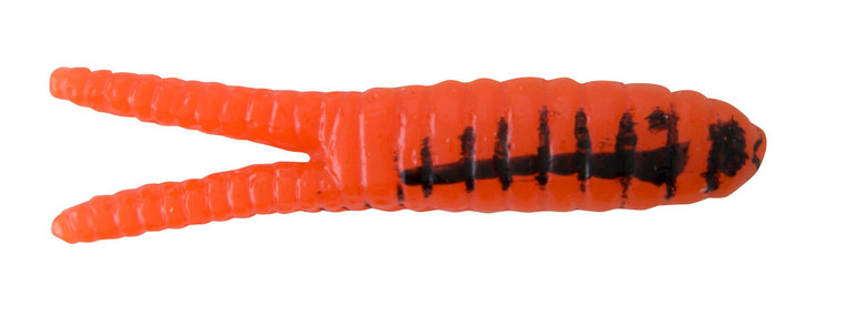 Johnson 1/16oz Beetle Spin 1 rigged w/ 2 spare bodies - Fire Orange Crawfish
