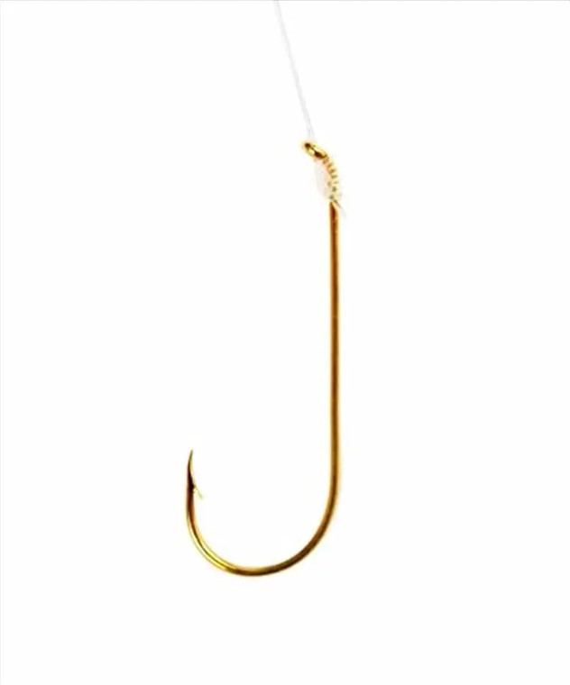 Lake and Stream - 13030 Economy Snelled Aberdeen Gold sz4 6pk