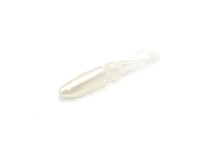 Lake Fork Trophy Lures 2.25" Live Magic Minnow Sickle Tail 15ct - Pearl