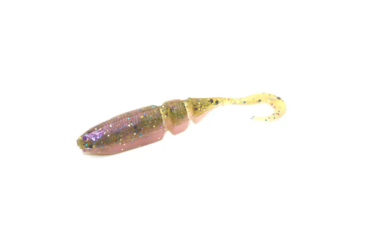 Lake Fork Trophy Lures 2.25" Live Magic Minnow Sickle Tail 15ct - Violet Shad
