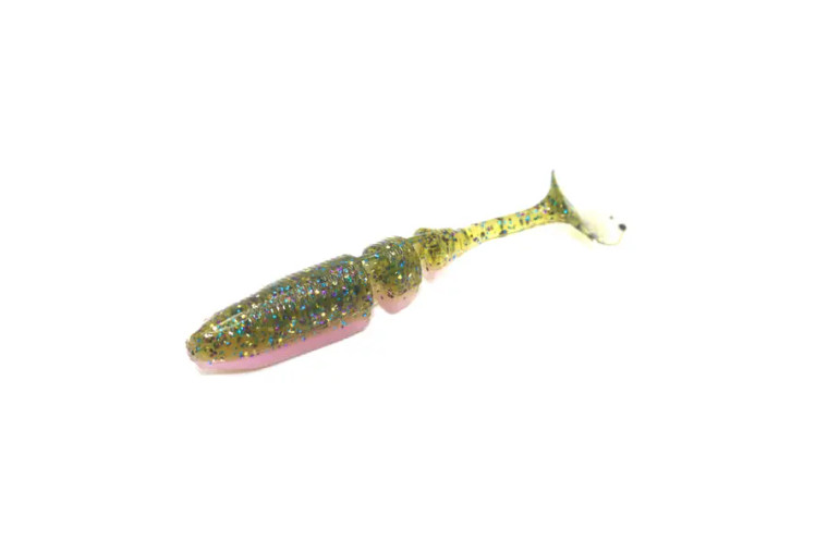Lake Fork Trophy Lures 2.25" Live Magic Minnow Boot Tail 15ct - Violet Shad