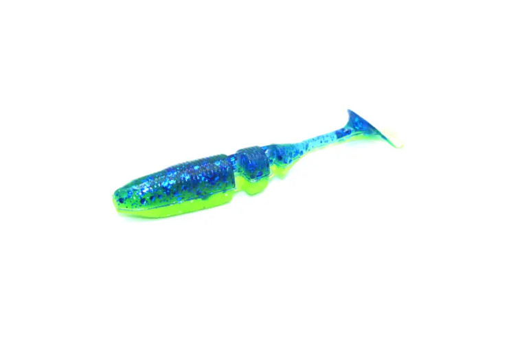 Lake Fork Trophy Lures 2.25" Live Magic Minnow Boot Tail 15ct - Blue Grass