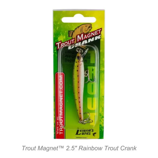 Leland's Lures Trout Crank - Rainbow Trout