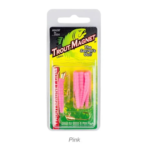 Leland's Lures Trout Magnet 9pk - Pink