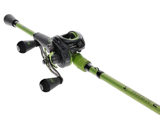 Lew's Mach 2 7'0"-1 Medium Heavy Left Hand Bait Cast Combo
