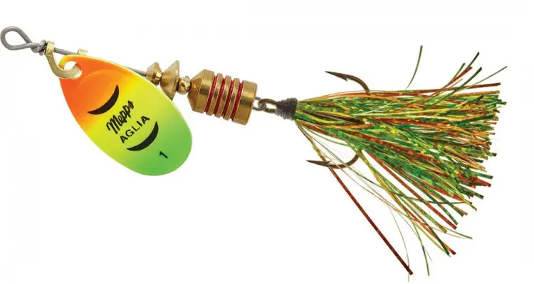 Mepps - 1/8oz Aglia Flashabou - Hot Firetiger - Firetiger