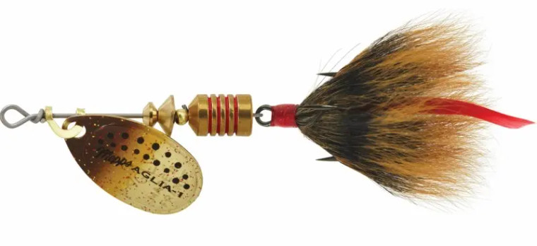 Mepps - 1/8oz Aglia Brown Trout/ Brown