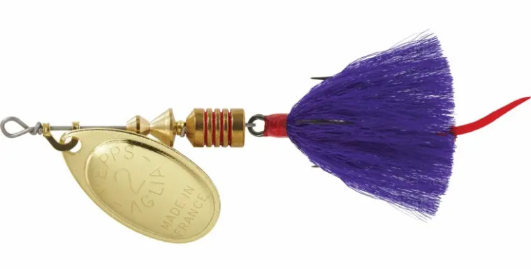 Mepps - 1/6oz Aglia Gold/Purple