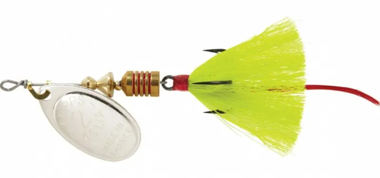 Mepps - 1/6oz Aglia Silver/Yellow