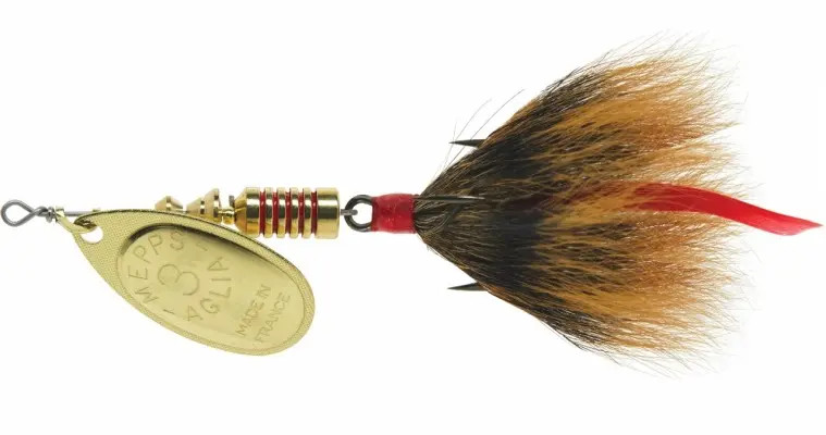 Mepps - 1/4oz Aglia Gold/Brown