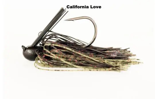 Missle Baits Ike's Flip Out Jig 1/2oz 5/0 1pk - California Love