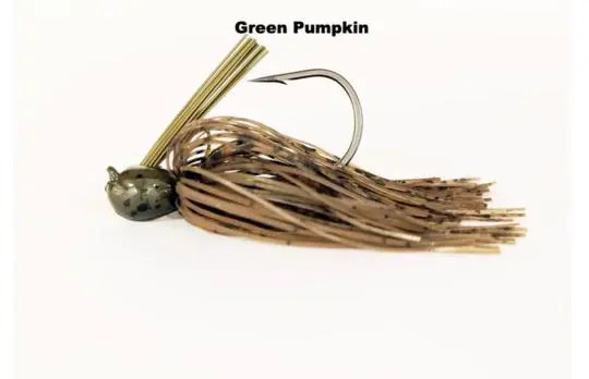 Missile Baits Ike's Flip Out Jig 1/2oz 5/0 1pk - Green Pumpkin