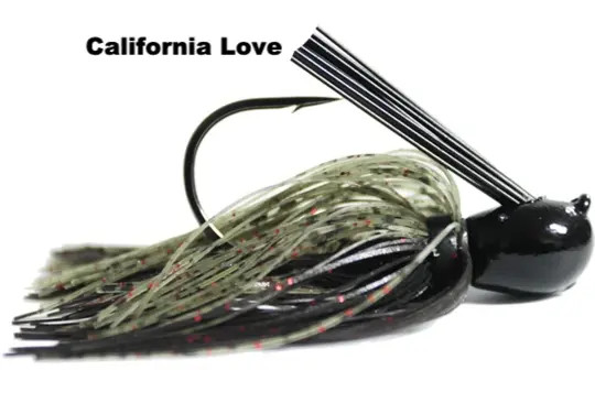 Missile Baits Ike's Mini Flip Jig 3/8oz 1pk-California Love