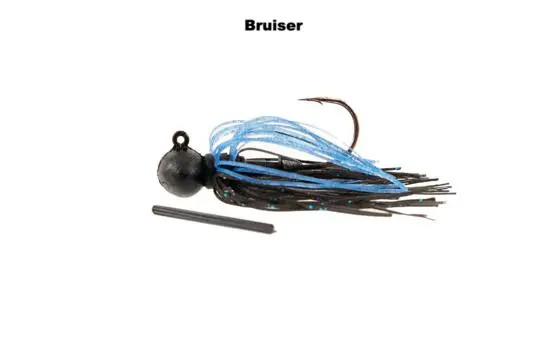 Missile Baits Ike's Micro Football Jig 1/4oz 2pk - Bruiser