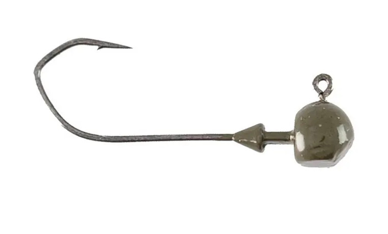 Missile Baits NedBall Head 1/8oz 3pk - Green Pumpkin