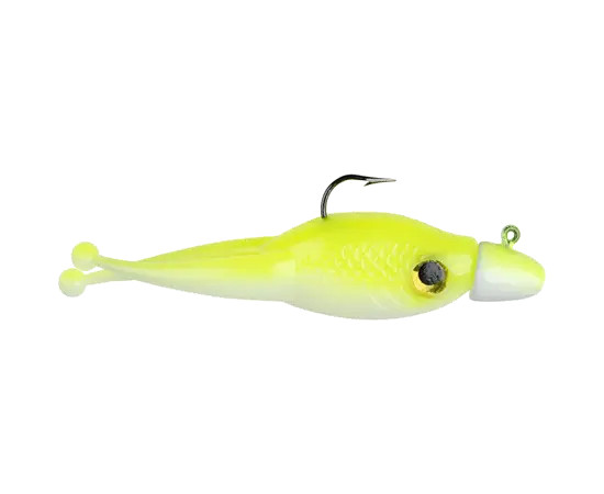 Mr. Crappie Scizzor Shad Head 1/8oz - Refrigerator White