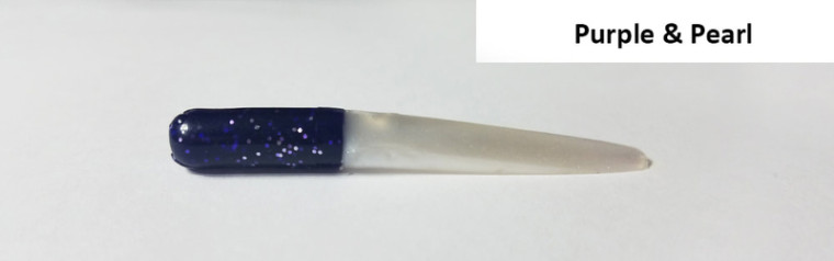 Muddy Water - 2.5" Muddy Water Baits - Purple & Pearl