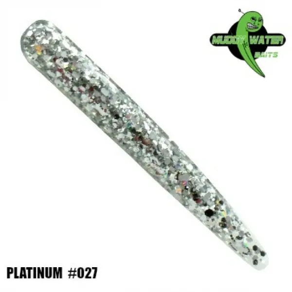 Muddy Water - 2.5" Muddy Water Baits - Platinum