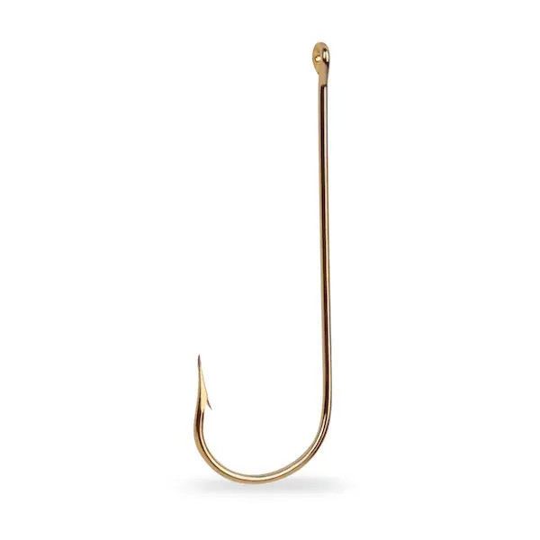 Mustad Aberdeen Hook Ringed sz4 10pk - Bronze