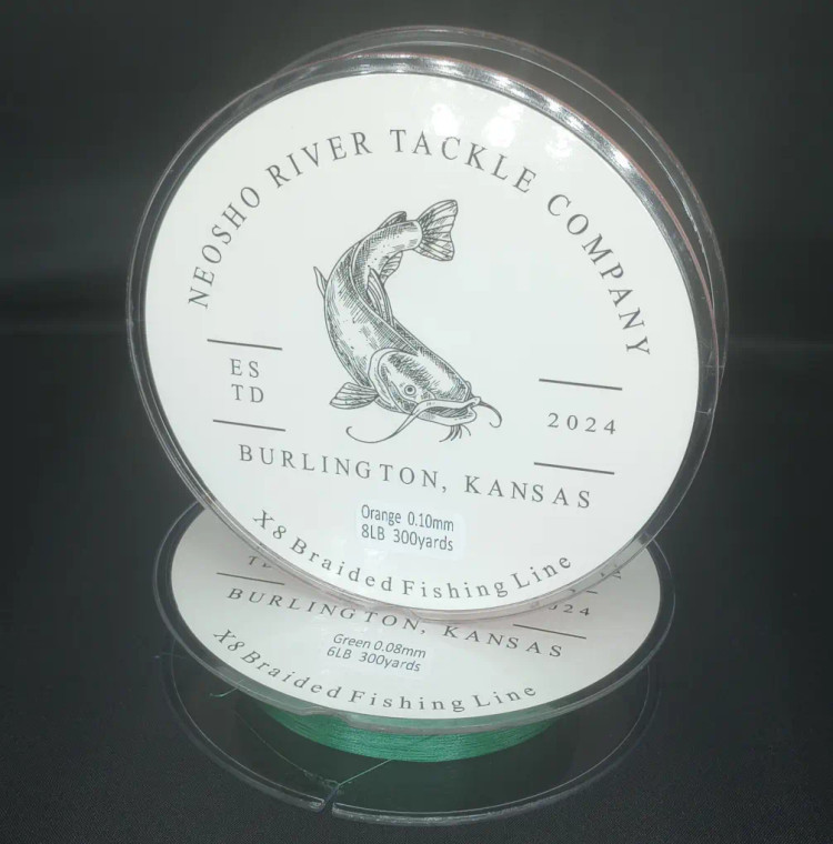 Neosho River Tackle Company Green Braid - 60lb 300yd