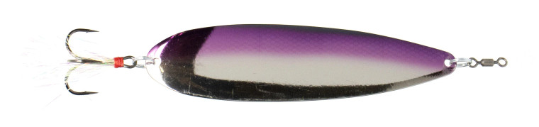 Nichols Lures - 8" Ben Parker Magnum Spoon, Lavender Shad, 3.5oz