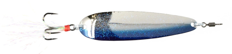 Nichols Lures 5" Lake Fork Flutter Spoon, Blue Shad, 1 1/8oz Nichols Lures 5" Lake Fork Flutter Spoon, Blue Shad, 1 1/8oz