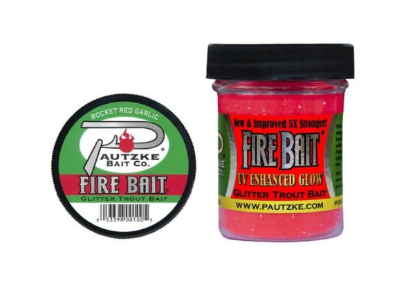 Pautzke 1.5oz Fire Bait - Rocket Red Garlic