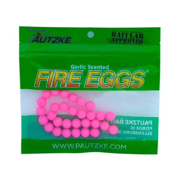 Pautzke 30ct Fire Eggs - PINK