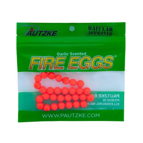 Pautzke 30ct Fire Eggs - RED