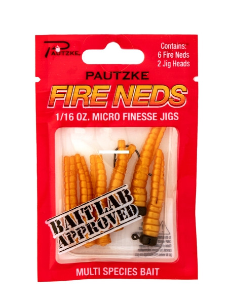 Pautzke 8ct Fire Ned 1/16 - Mealworm