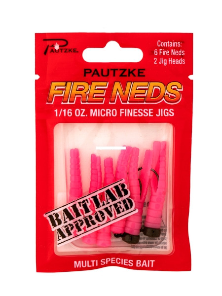 Pautzke 8ct Fire Ned 1/16 - Pink