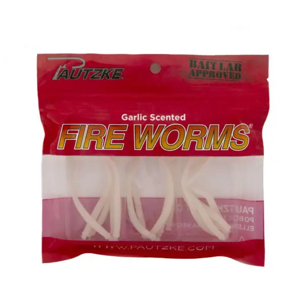 Pautzke 15ct Fire Worms - GLOW