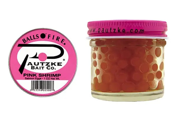 Pautzke 1oz Balls O Fire - Pink Shrimp