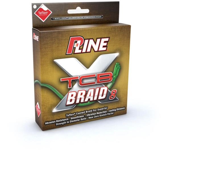 P-Line TCB 8 carrier braid 20 lb 150 yd - green