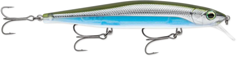 Rapala - Precision Xtreme Mavrik 110 Metallic Moss Back Shiner